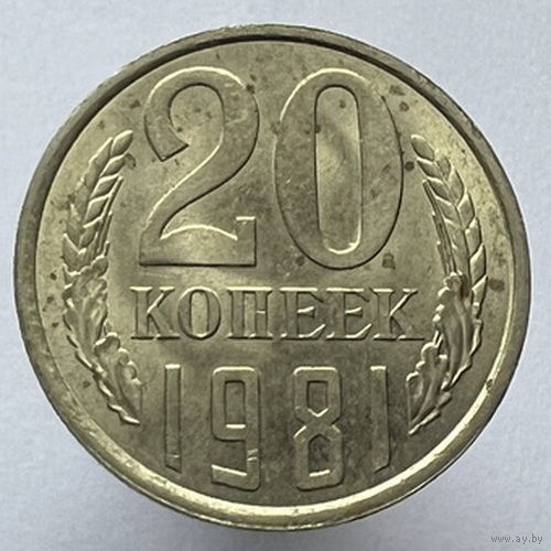 20 копеек 1981 года