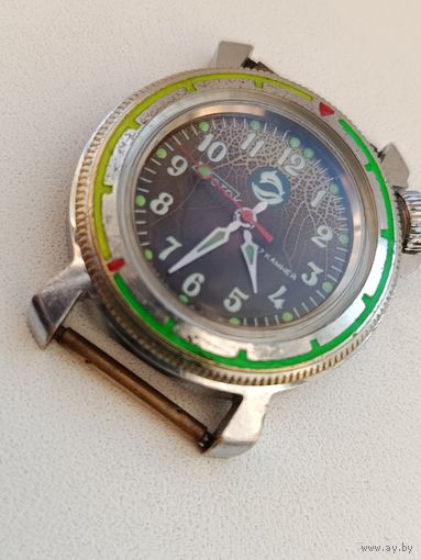 Часы амфибия, баланс цел,из коллекции, возможно потребуется чистка.