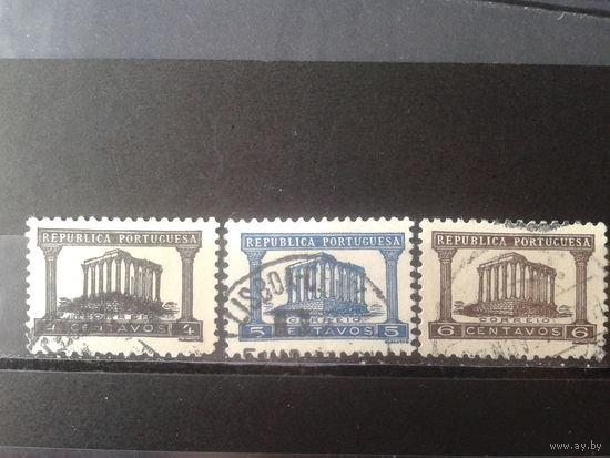 Португалия, 1935. Стандарт. Храм Дианы, полная серия