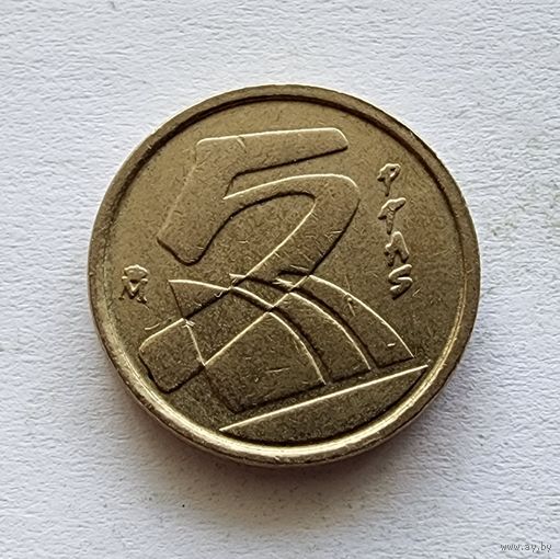 Испания 5 песет, 1991