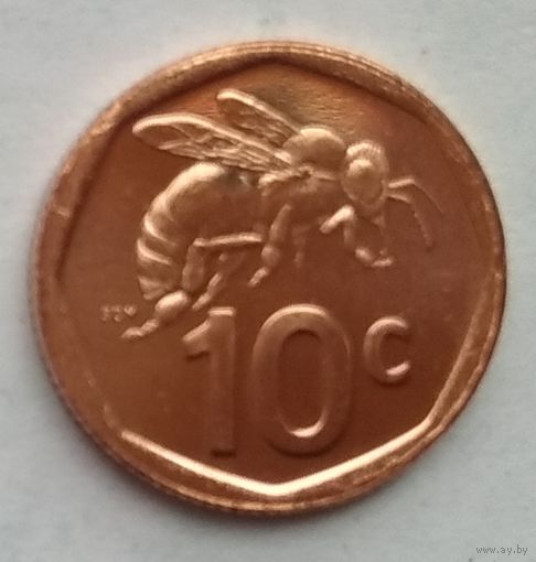 ЮАР 10 центов 2023 г. Пчела. Новый тип
