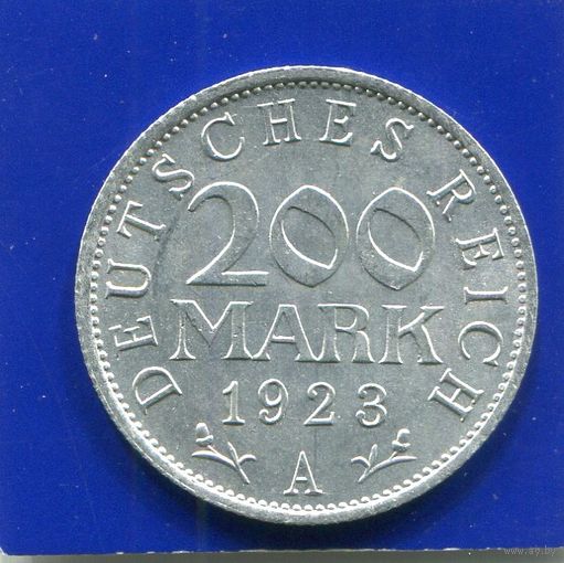 Германия 200 марок 1923 А
