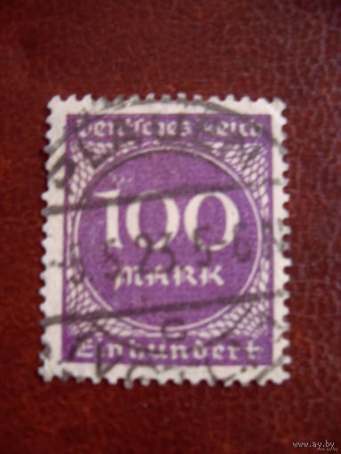 Mi.268 a DR Германия. Рейх. 1923 год - 1 шт. Торг! 268a