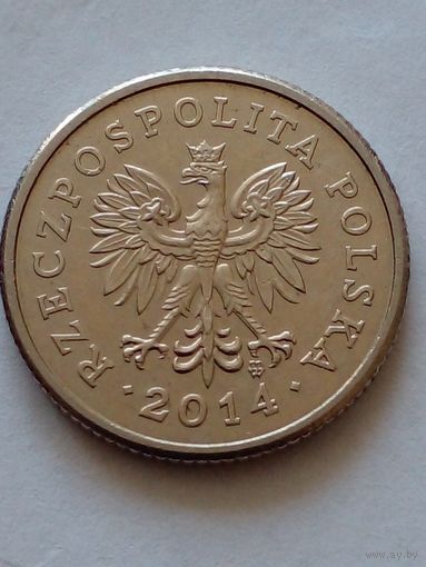 Польша 20 грошей 2014 г.