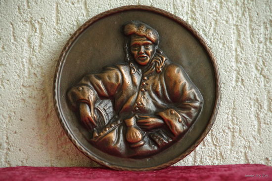 Панно медное  18 см