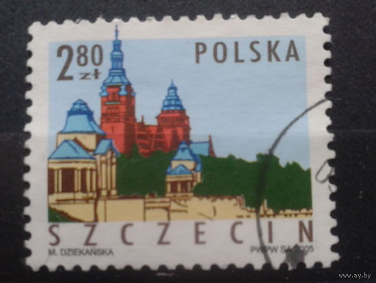 Польша, 2005, Стандарт, Mi 1,5 евро гаш.