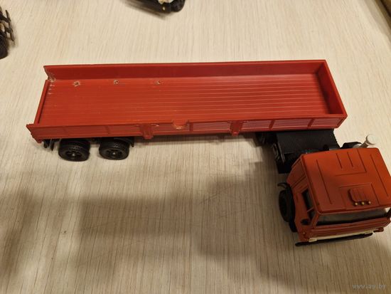 Камаз 5410 с полуприцепом. Бывший с часами. RAR! СССР 80е.