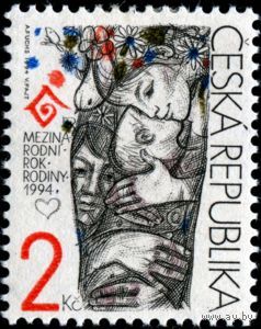 Чехия 1994 год- Международный Год Семьи **