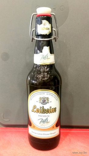 Бутылка от Пива LEIKEIM * Германия * с Бугельной Пробкой * объём 0.5 литра