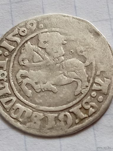 Полугрош 1509 года. Кольцо позади всадника. R!!!