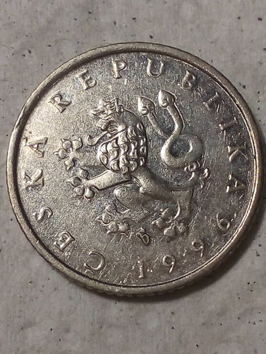 1 крона Чехия  1996 год