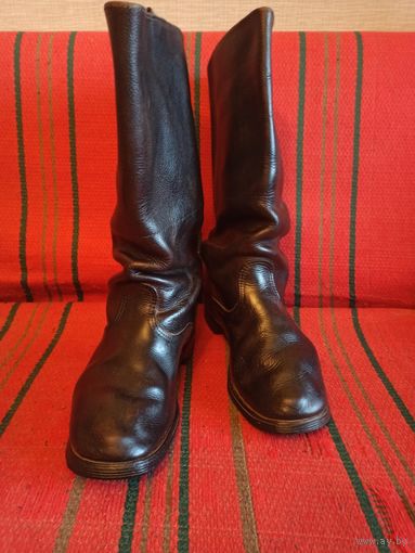 Сапоги юфтевые (яловые). СССР. Размер 41. 3А.
