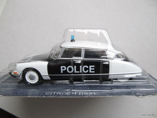 Полицейские машины мира (ПММ) - Citroen DS21 без журнала