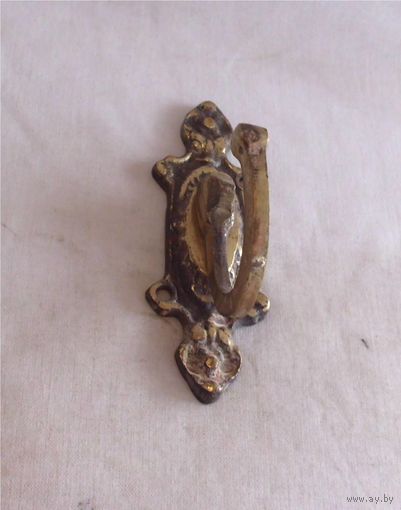 Крюк настенный Вешалка Бронза 12