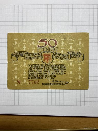 Нотгельд 50 пфеннигов 1921 год. -1912