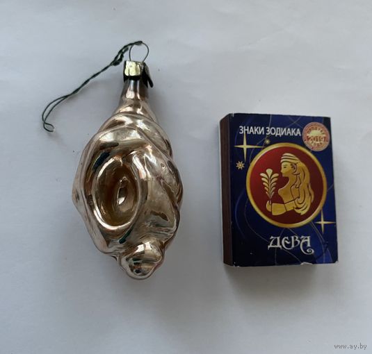 Елочная игрушка Ракушка.