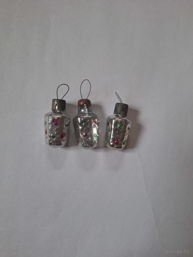 Елочные мини игрушки Светофор из  армянского  набора Малютка