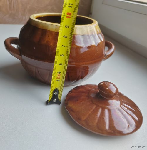 Горшок для запекания с рубля.