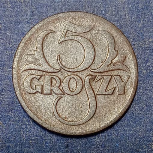 Польша 5 грошей 1923 #3