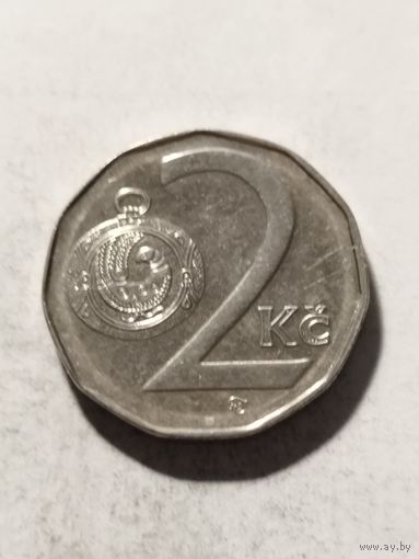 Чехия 2 кроны 1996
