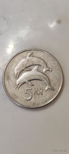 Исландия 5 крон 2008