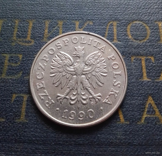 100 злотых 1990 Польша #06 XF