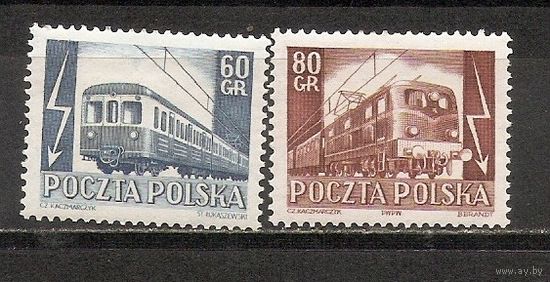 ФФ4 Польша 1954 Локомотивы