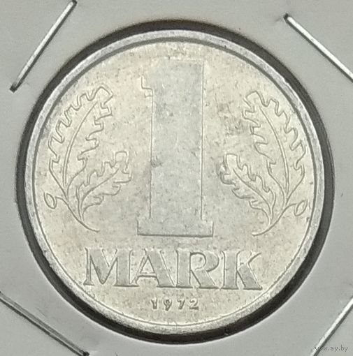 Германия (ГДР) 1 марка 1972 г. В холдере