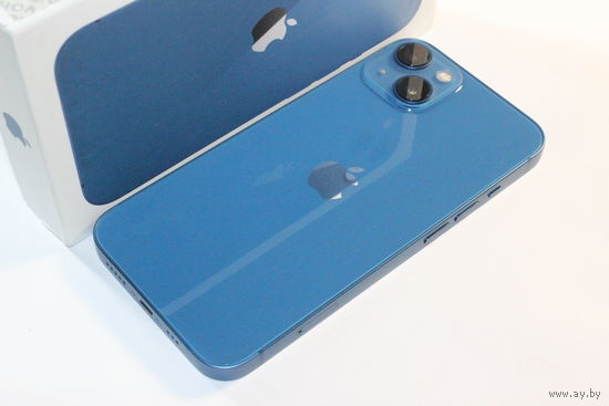Телефон Apple iPhone 13 128GB (синий), Гарантия до 12.07.2026