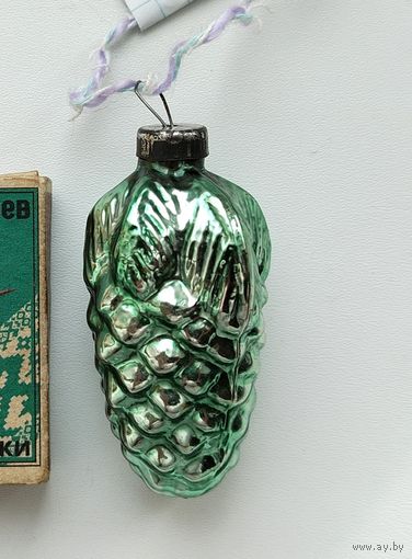 Ёлочная игрушка. Шишка. С-14.