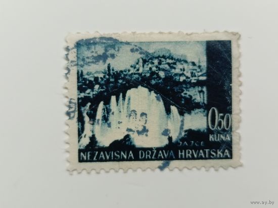 Хорватия 1941. Ландшафты.