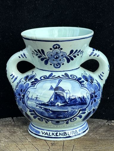 Винтажная ваза Delft Голландия