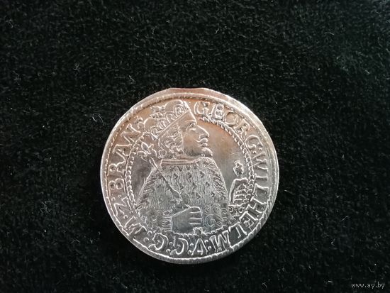 Орт 1624 г. Вильгельм. С рубля.