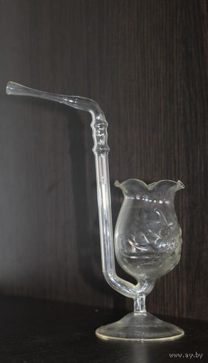 Стеклянный "Трубка-бокал" для абсента.