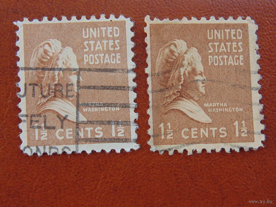 США 1938 г. Марта Вашингтон.