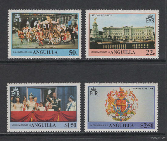 Монархия Ангилья 1978** Юбилей коронации Королева Елизавета II