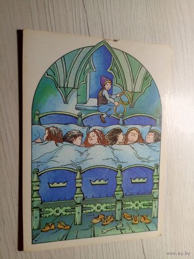 Открытка"Мальчик-с-пальчик"