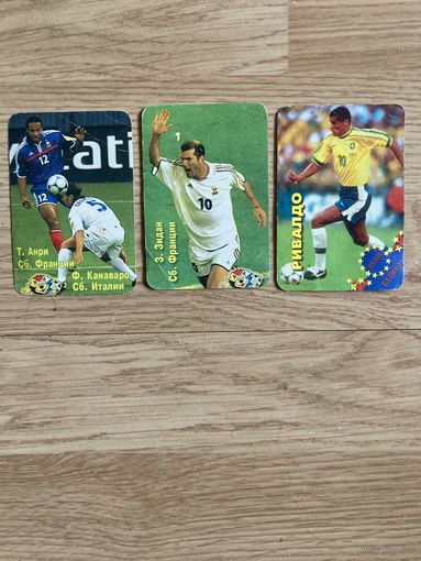 Календарики футбольные