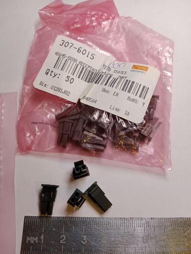 Разъём 43645-0200 (Micro-Fit 3.0) шаг 3мм + контакты