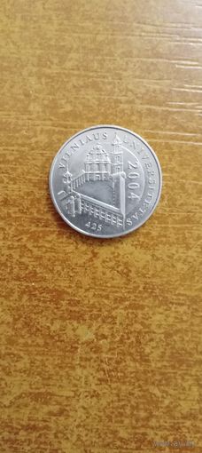 1 лит 2004 .Вильнюсский университет -425 лет.