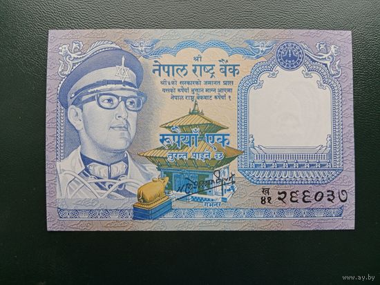 Непал 1 рупия 1986 UNC