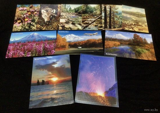 Природа и фауна Камчатки 5шт.