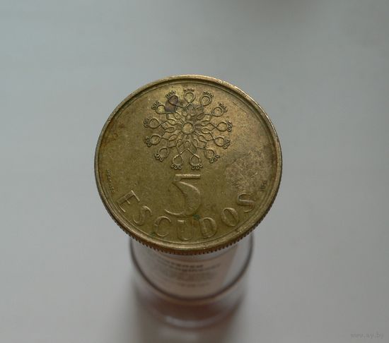5 эскудо 1990 Португалия