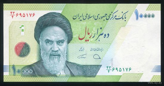 Иран 10000 риалов 2017-2018 гг. P159с. UNC