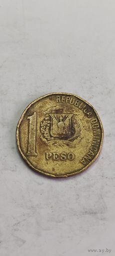 Доминиканская республика 1 песо 1992
