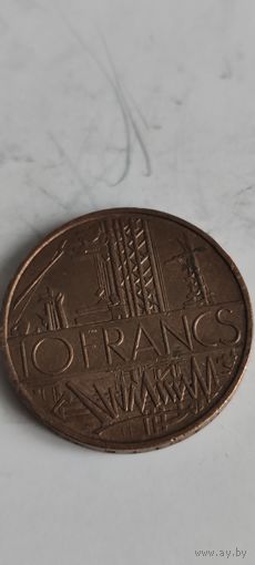 Франция 10 франк 1976
