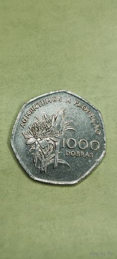 Сан-Томе и Принсипи 1000 добрас 1997