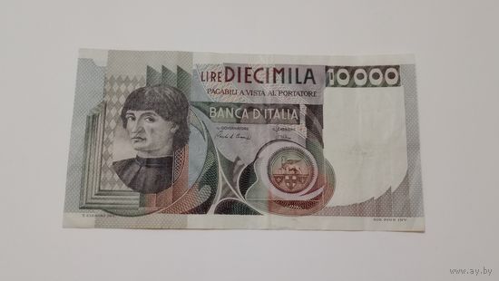 Италия 10000 лир 1976-1984