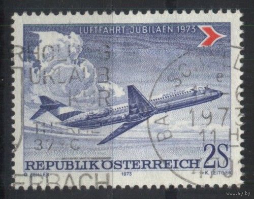 Австрия - 1973 [Mi. 1413] Гашеная (AT05)