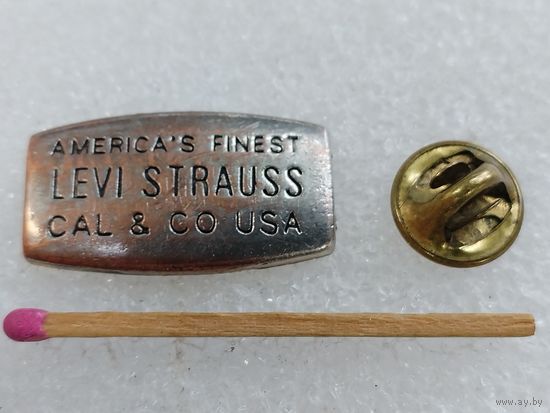 Знак-фрачник. Лучшее в Америке. LEVI STRAUSVCAL & CO USA. тяжёлый, цанга